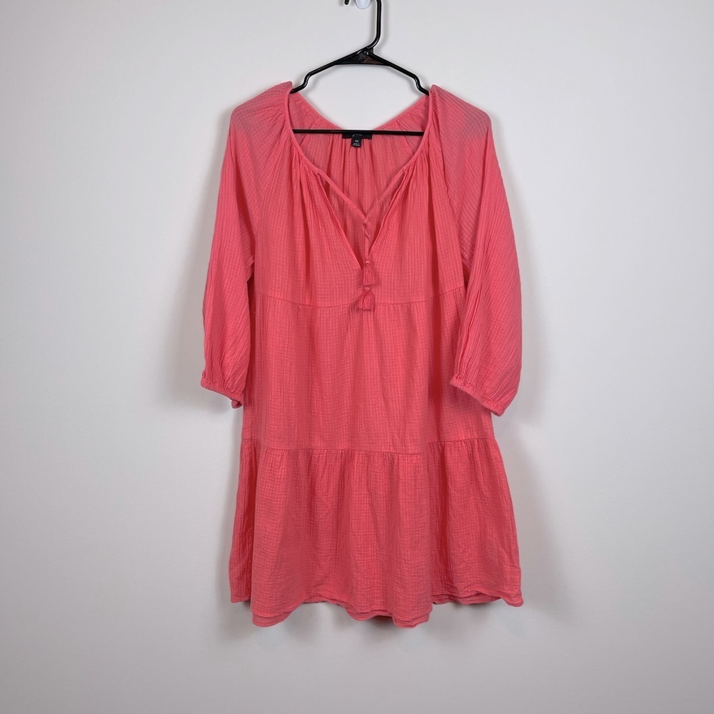J.Crew Pink Midi Dress Beach Dress Size XS